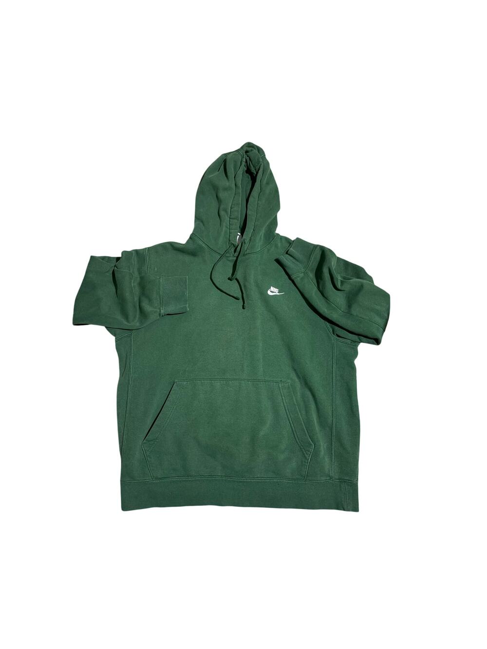 Nike Sportswear Club Fleece Pullover Hoodie – Size Large – Forest Green – Men's